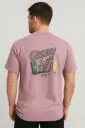 Men’s Black Oversized Printed T-Shirt – ‘Fast Lane’ Racing Back Design, Streetwear Style