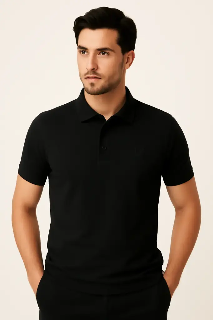 Slim Fit tshirt for Men with Chest Pocket – Lightweight Cotton Blend, Tailored Fit, Everyday Casual Wear