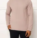 Men’s Dusty pink– Slim Fit T-Shirt Breathable Cotton,Versatile Everyday Wear