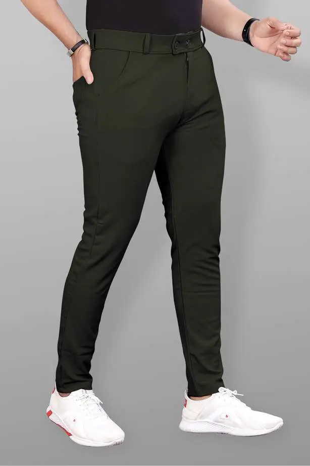 Premium Men’s Formal Pants – Wrinkle-Resistant, Slim Fit Trousers for Work