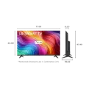 LG HD LED TV 80 cm (32 inches) 32LR686 Black | 20W SOUND A5 GEN6 AI 4K PROCESSOR, Quick Card, LG ThinQ™ WebOS w/ Magic Remote