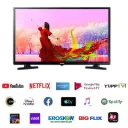 Samsung HD LED TV 80 cm (32 inches) UA32T4340 Black | Supported Apps: Netflix, Amazon Prime, YouTube