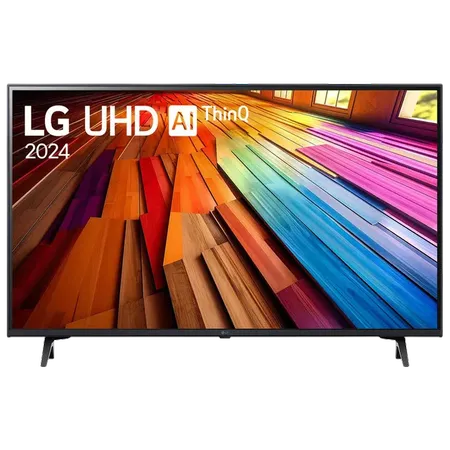 LG 4K Ultra HD TV 125 cm (50 inches) 50UT80406LA Black | 4k display,A5 GEN7 AI 4K PROCESSOR, Quick Card, LG ThinQ™ WebOS24, Magic Remote