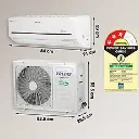 Voltas Wall Mounted Split AC 4800 W (16368) 3 Star Inverter 183V Vectra Prism