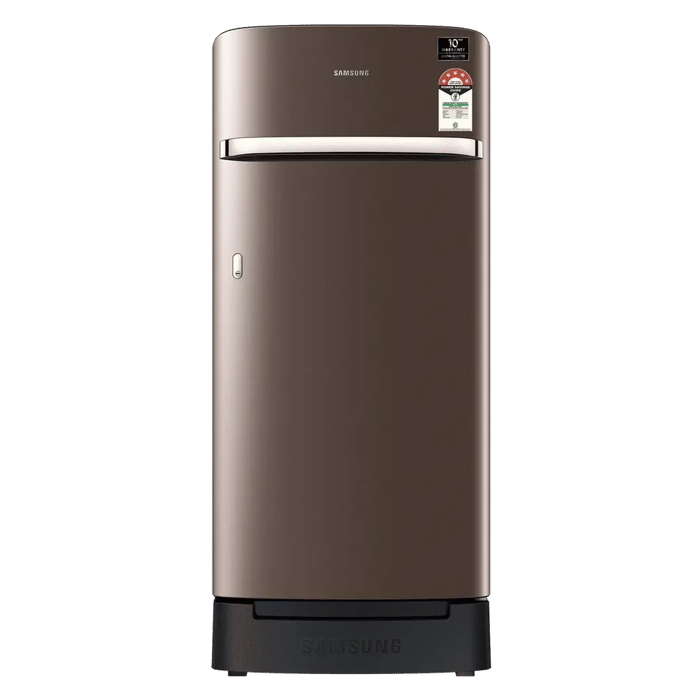 Samsung Single Door Refrigerator 189 Litres 5 Star Inverter RR21C2H25DX Luxe Brown