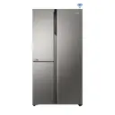 Haier Side By Side Refrigerator 598 Litres 3 Star Inverter HRT-683ISU1 Inox Steel