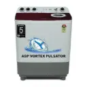 Haier Semi Automatic Washing Machine 8.5 Kg 5 Star HTW85-186 Wine Burgundy