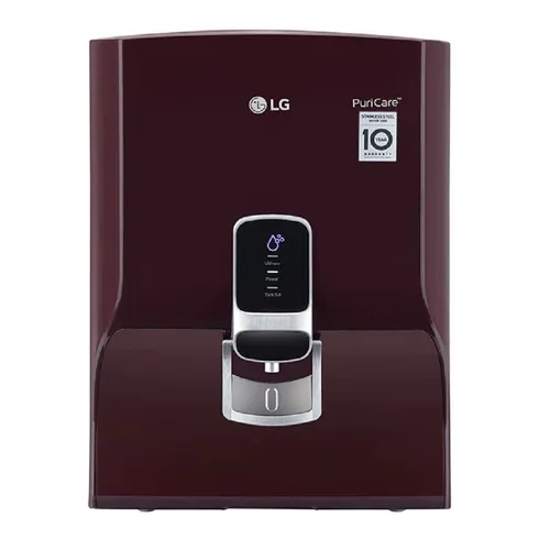 LG Water Purifier UV 8 Litre UV+UF WW120NNC.CSRQEIL Crimson Red