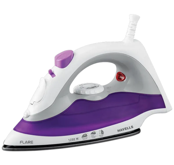 Havells Steam Iron 1250 Watts Flare Purple