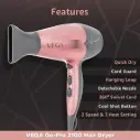Vega Hair Dryer 2100 Watts VHDH-25 Grey/Pink