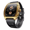 Boat Smart Watch Enigma Ascend Midnight Gold | Smartwatch with 1.75" HD Display, Functional Crown, Luxurious Metal Body