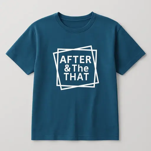 Men’s Royal Green Graphic T-Shirt – Bold Typography Print Casual Cotton Tee