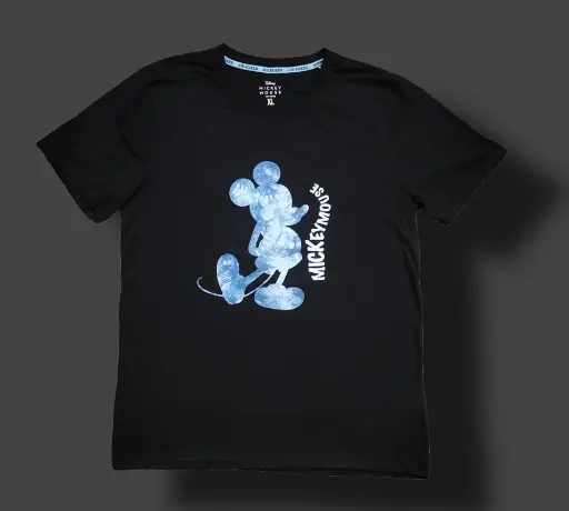 "Classic Cool: Mickey Mouse Tie-Dye Graphic Tee"