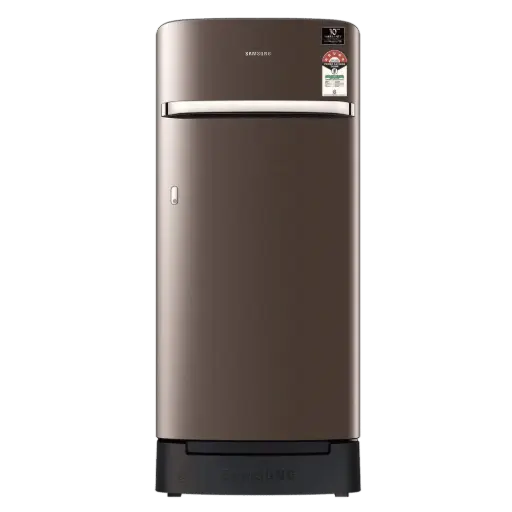 Samsung Single Door Refrigerator 189 Litres 5 Star Inverter RR21C2H25DX Luxe Brown
