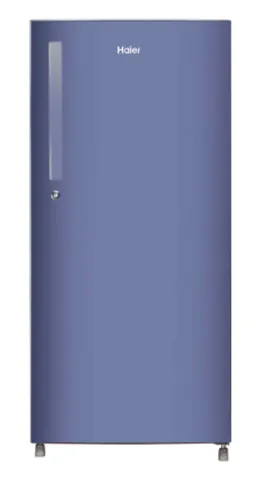 Haier Single Door Refrigerator 190 Litres 2 Star HRD-2102BRB-P Radish Blue