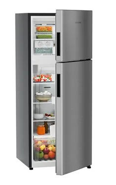 Liebherr Double Door Refrigerator 245 Litres 2 Star TCPsiB 2411 Silver steel