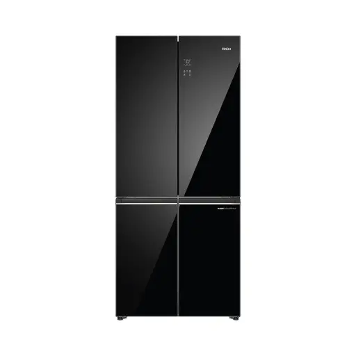 Haier French Door Refrigerator 630 Litres 3 Star Inverter HRB-700KGU1 Black Glass