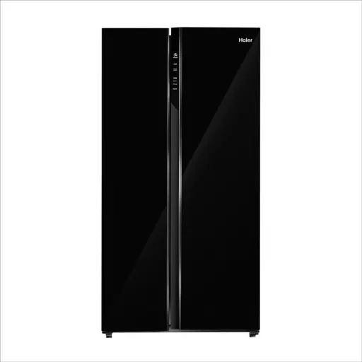 Haier Side By Side Refrigerator 602 Litres Inverter HRS-682KGU1 Black Glass