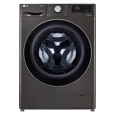 LG Front Load Automatic Washing Machine 12/7 Kg 5 Star Inverter FHD1207STB ThinQ(Wi-Fi) Platinum Black