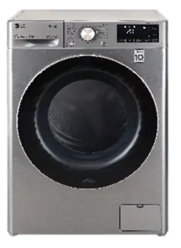 LG Front Load Automatic Washing Machine 10.0 Kg 5 Star Inverter FHP1410Z7P ThinQ (Wi-Fi) Platinum Silver