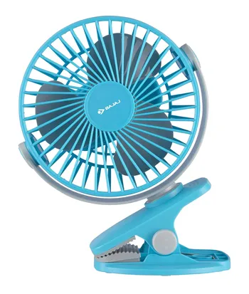 Bajaj Table Fan 110mm Pygmy Mini Cerulean Blue