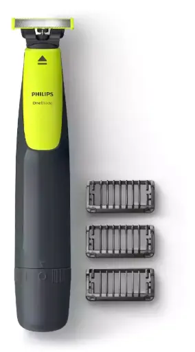 Philips Beard Trimmer QP-2512/10 Black/Lime Philips Trimmer QP 2512 Razor+Blade