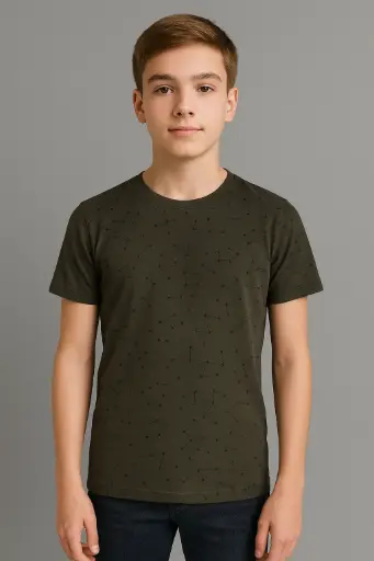 "Explore the Stars in Style – Constellation Print Tee"